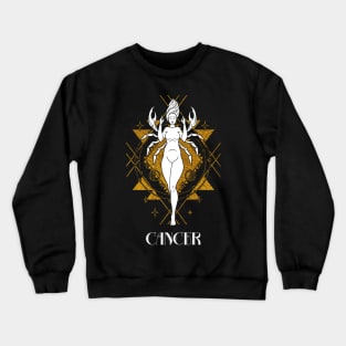 Cancer zodiac sign Crewneck Sweatshirt